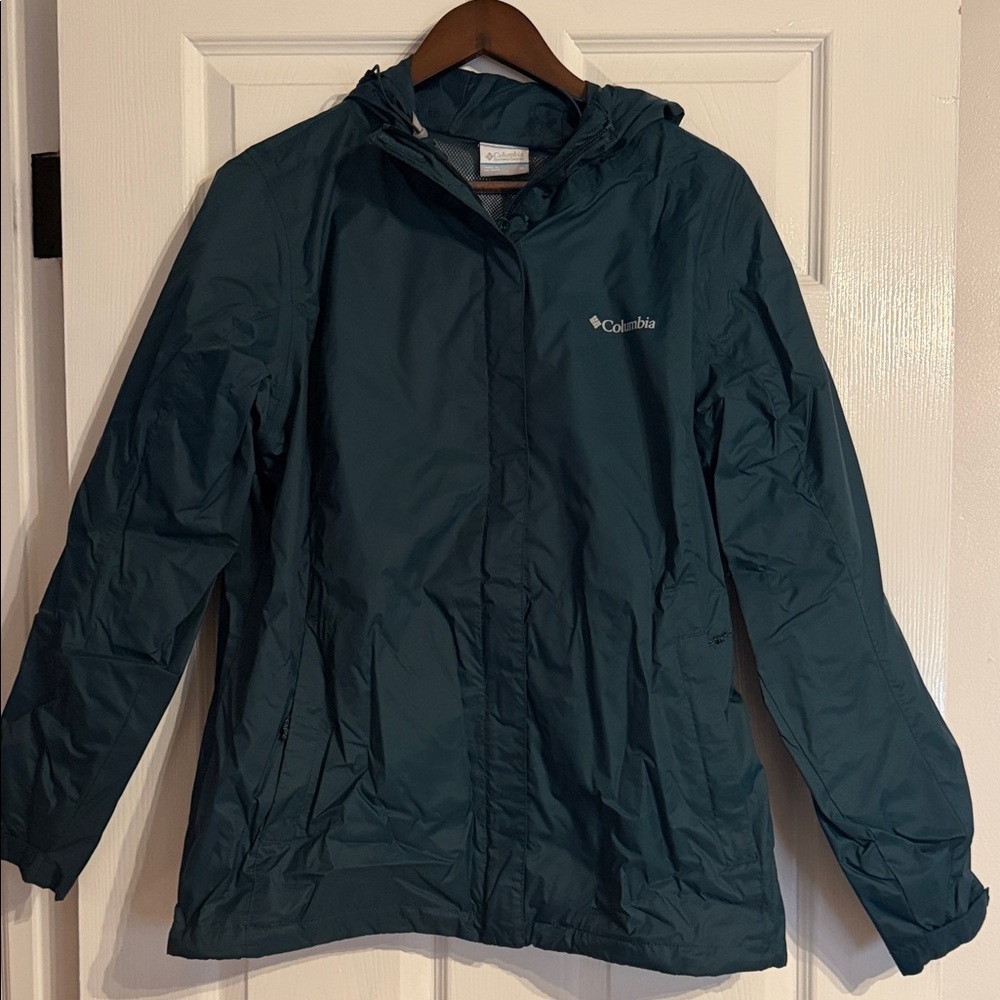 Columbia Deep Teal Outdoor Jacket